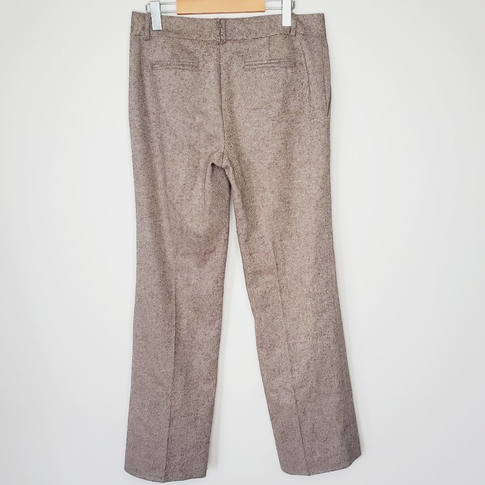 BANANA REPUBLIC Martin Tweed Wool Wide Leg Pants - Picture 3 of 10